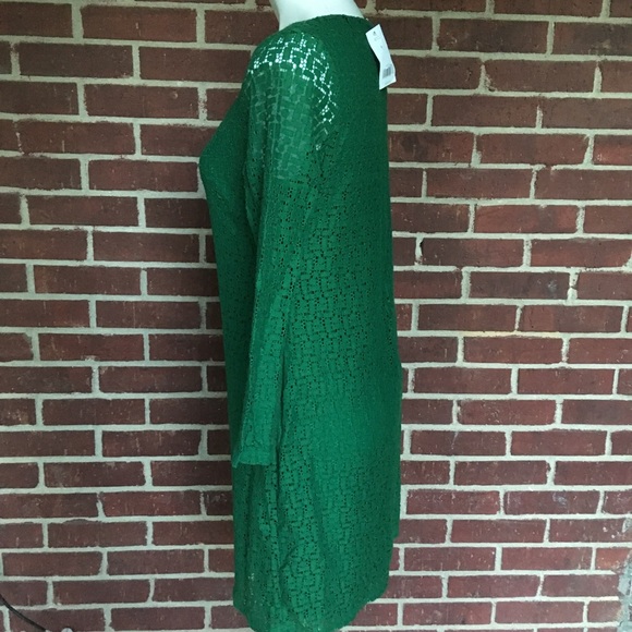 Banana Republic Green Dress Size 8 - Picture 4 of 8